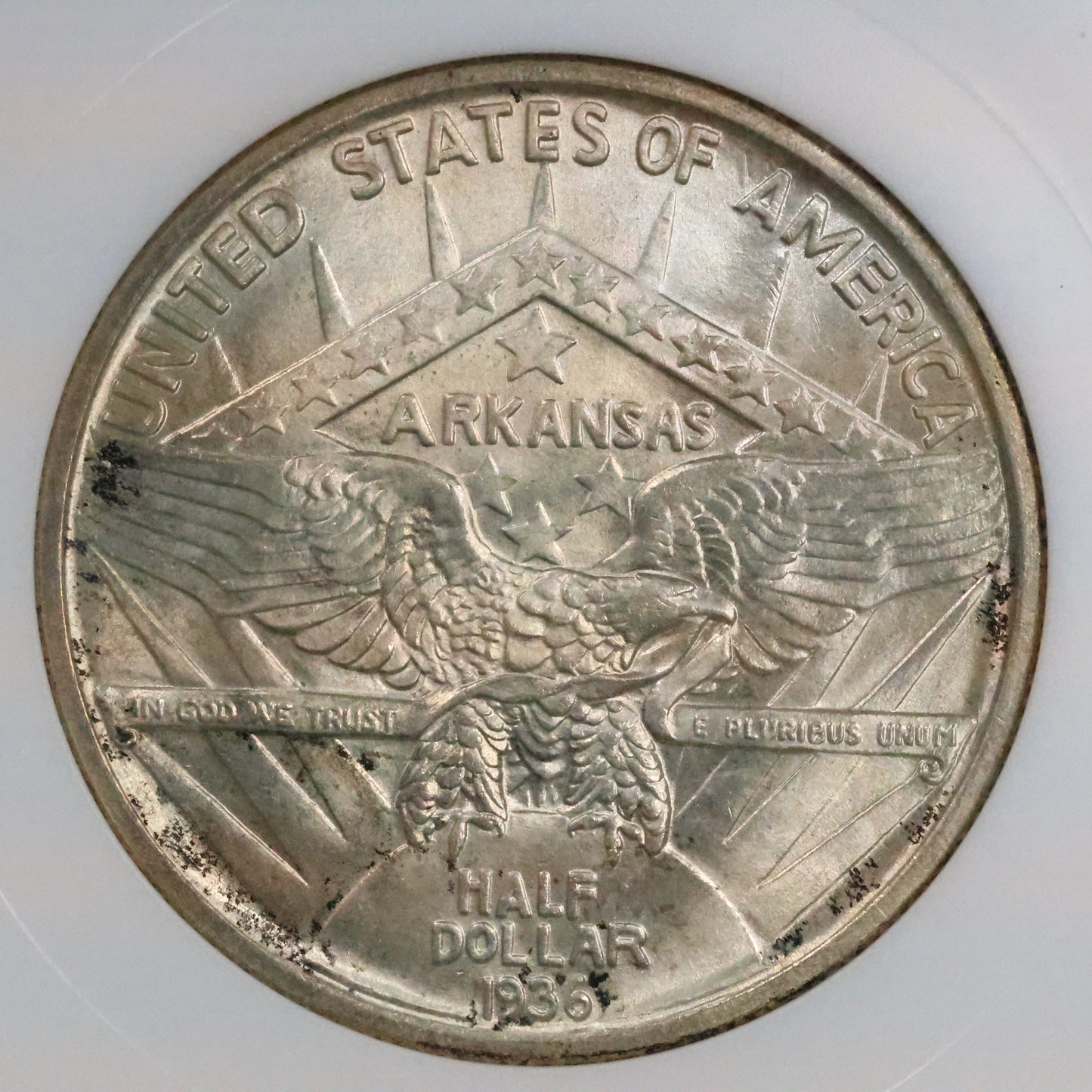 1936 Robinson Half Dollar 50c Commemorative - NGC MS 64