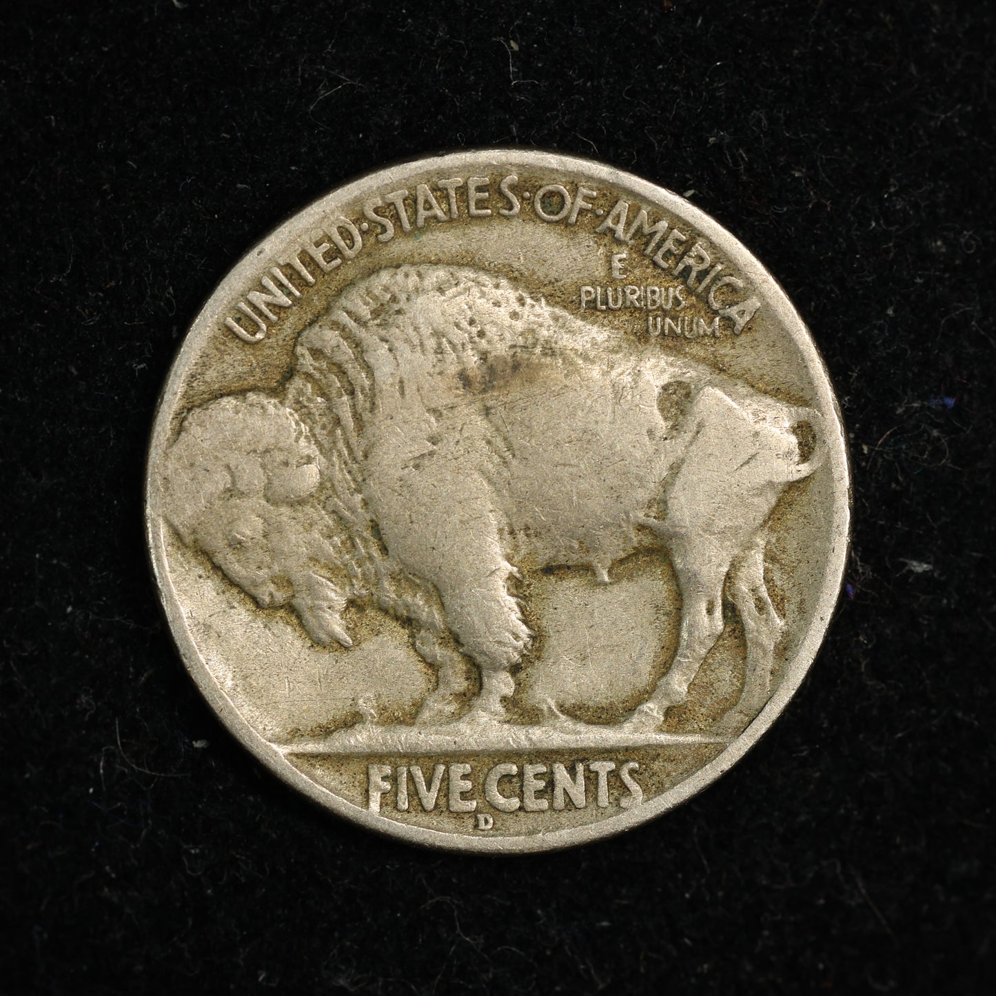1928 D Buffalo Nickel 5c - Denver