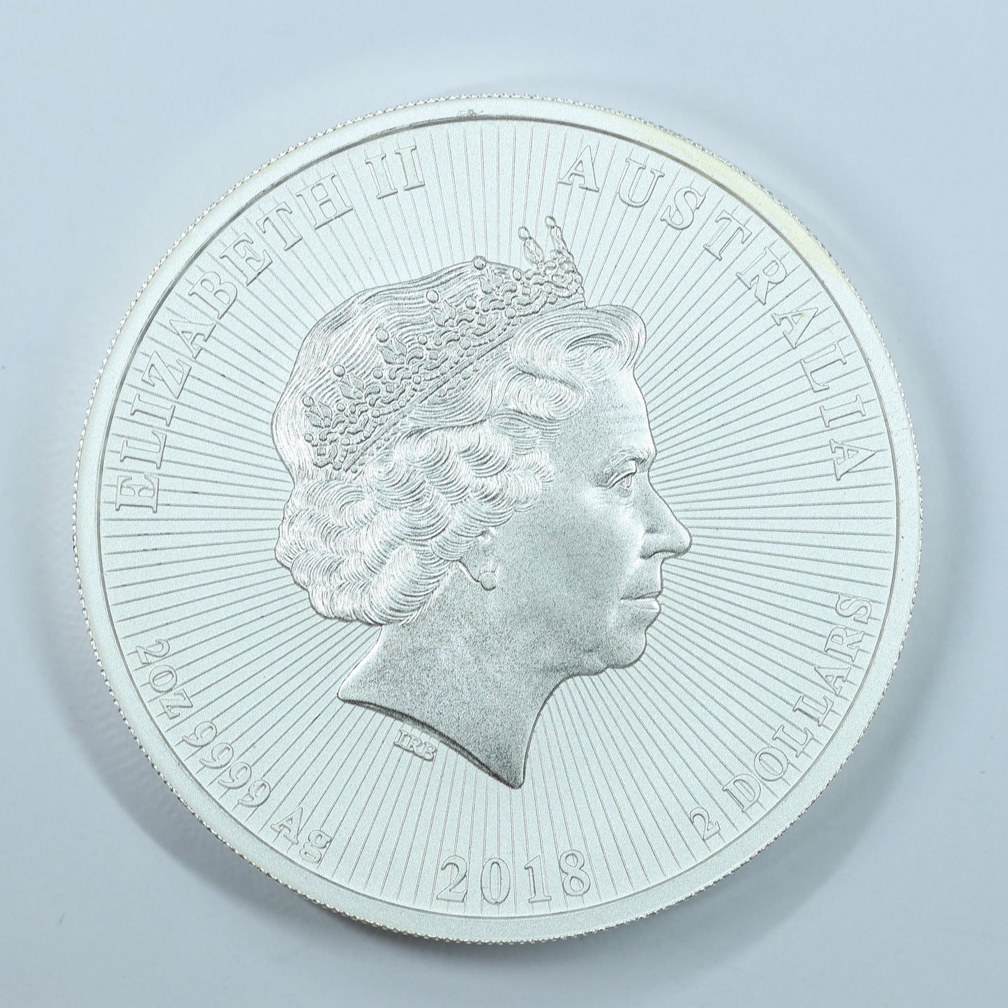 2018 P Australia 2 oz .9999 Fine Silver $2 Koala - Mother & Baby