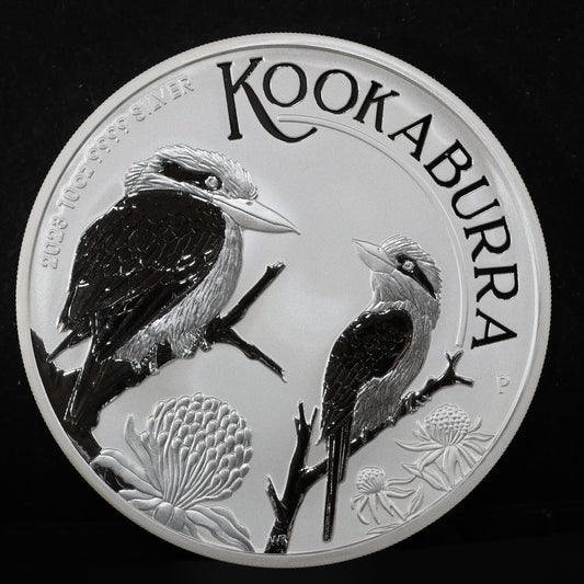 2023 Australia KOOKABURRA 10 oz .9999 Silver $10 Coin w/ Capsule