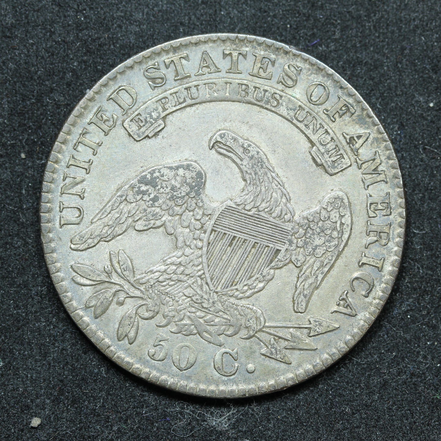 1832 Capped Bust Silver Half Dollar 50c Exact Coin Pictured