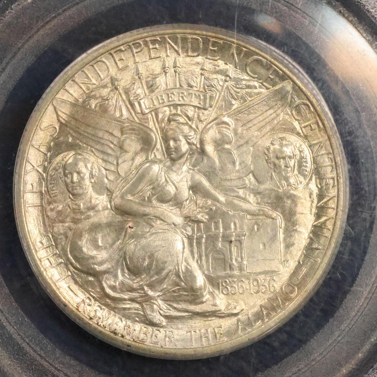 1934 Texas Half Dollar 50c Commemorative - PCGS MS 65 OGH