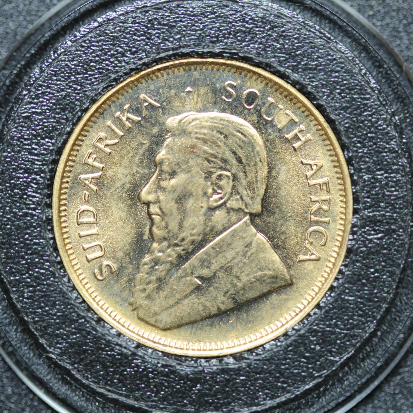 1980 1/4 oz South African Gold Krugerrand Bullion Coin w/ Capsule (#10)