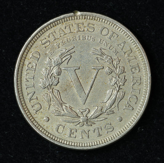 1905 5c Liberty V Nickel Five Cent Coin