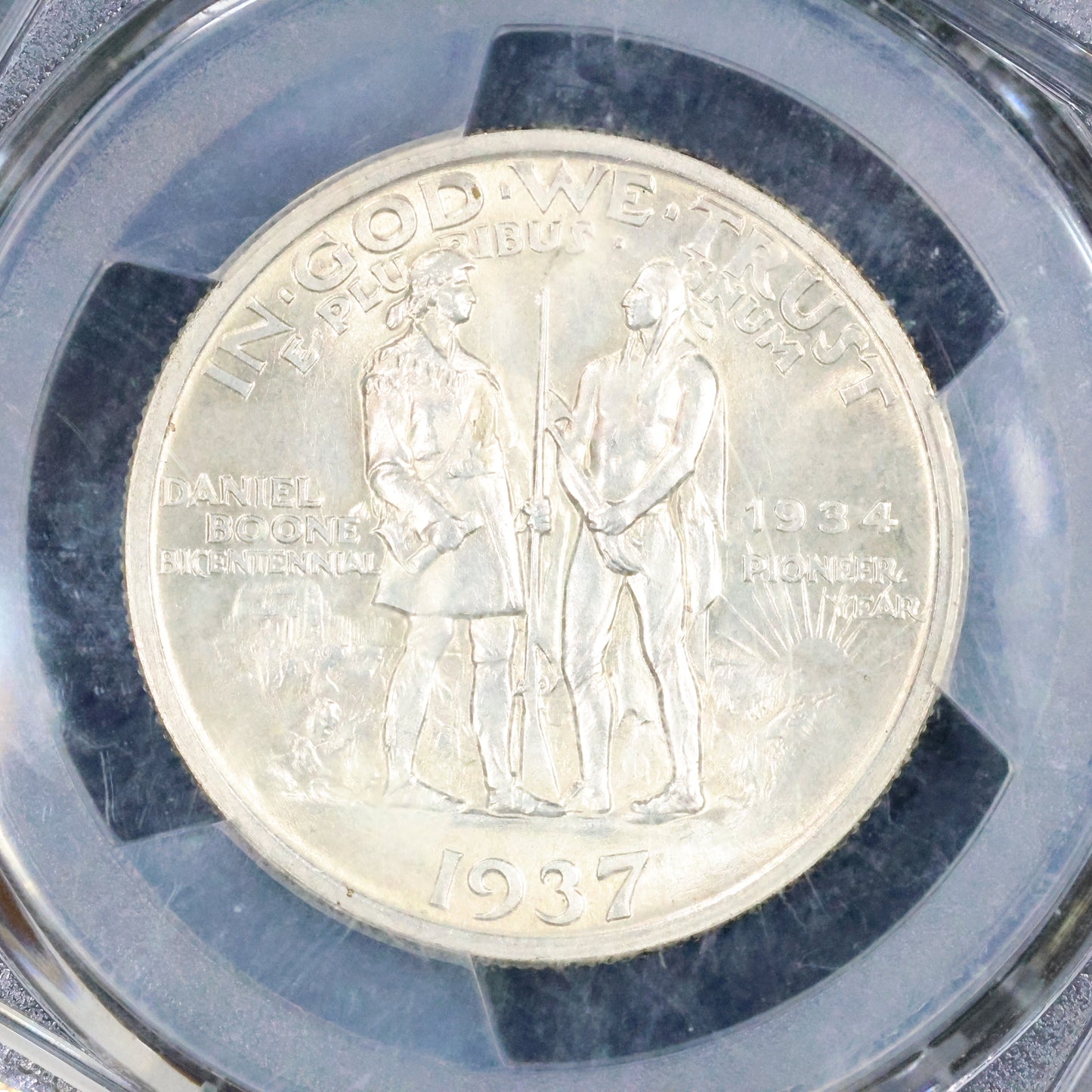 1937 Daniel Boone Bicentennial Half Dollar 50c Commemorative - PCGS MS 64