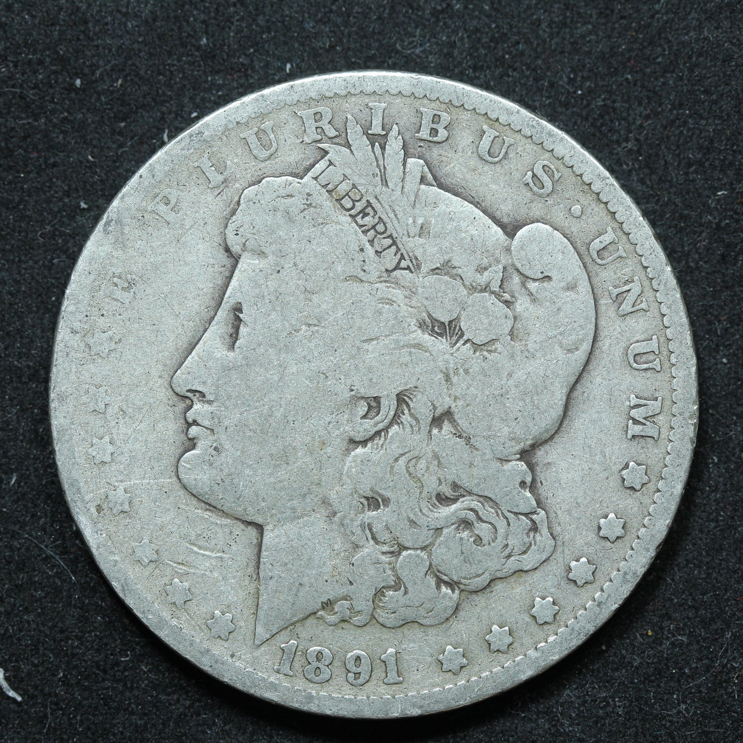 1891 O Morgan Silver Dollar - New Orleans