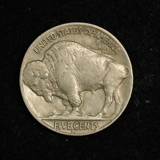 1930 S Buffalo Nickel 5c - San Francisco