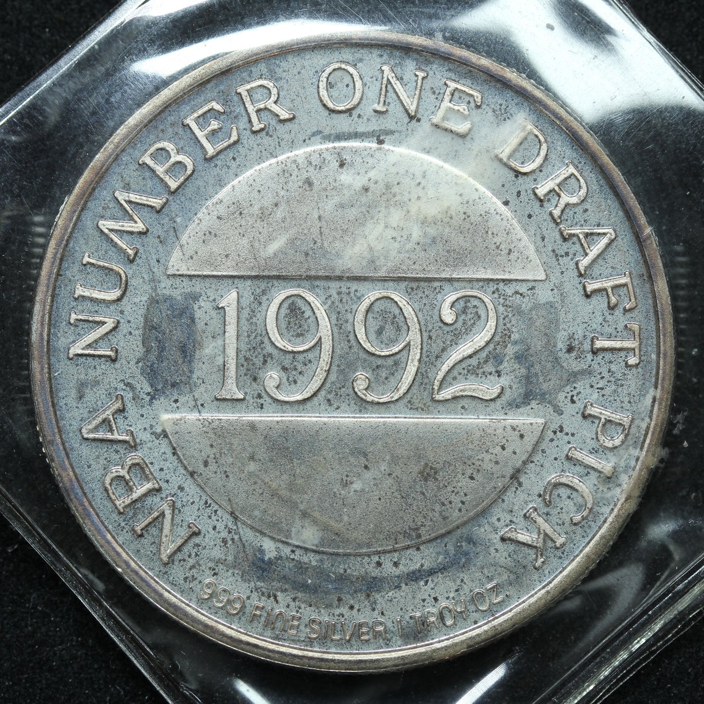 1 oz .999 Fine Silver - 1992 Shaquille O'Neal #32 Number One Draft Pick - SEALED