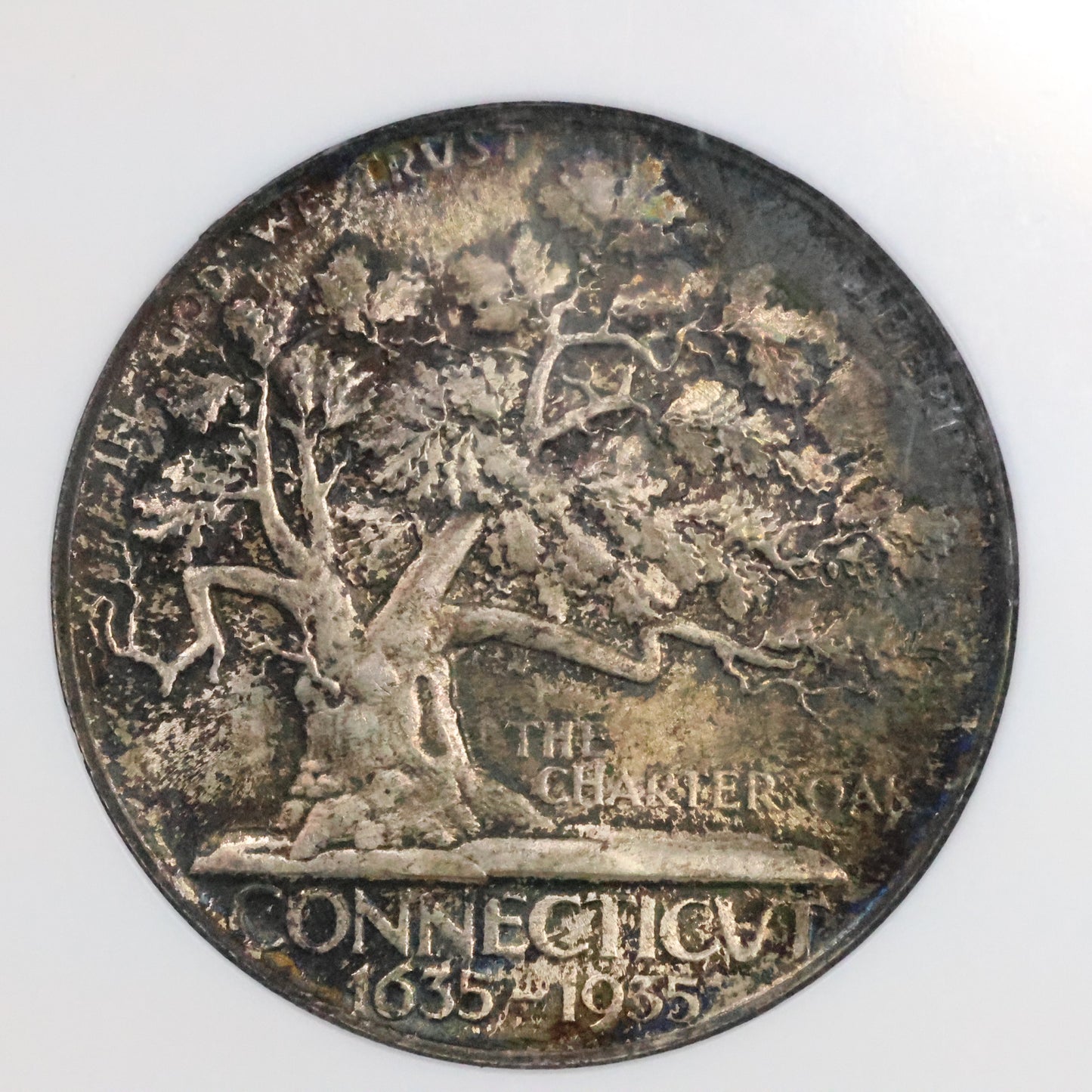 1935 Connecticut Half Dollar 50c Commemorative - NGC MS 64