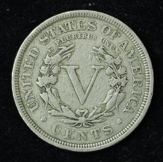 1894 5c Liberty V Nickel Five Cent Coin
