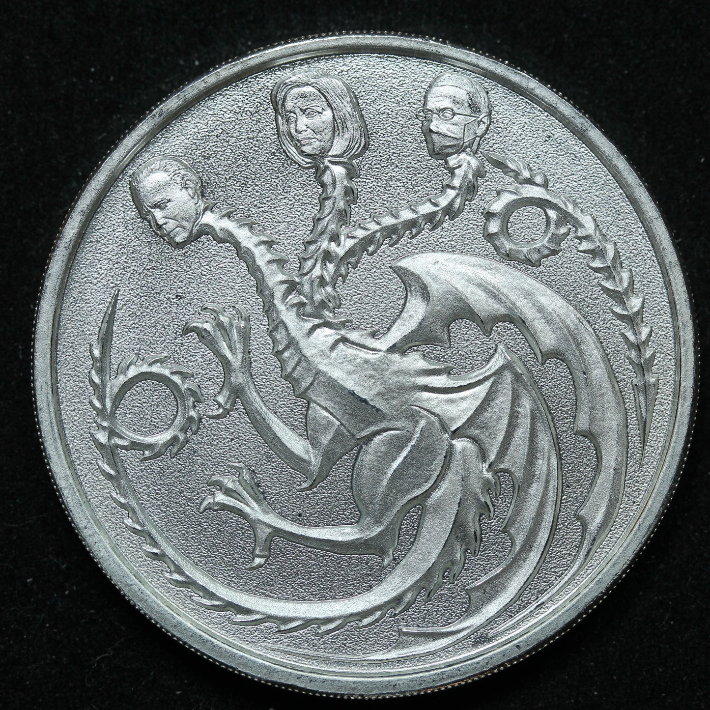 2021 1 oz .999 Silver Round Inflation is Coming Unleash the Beast w/ Capsule