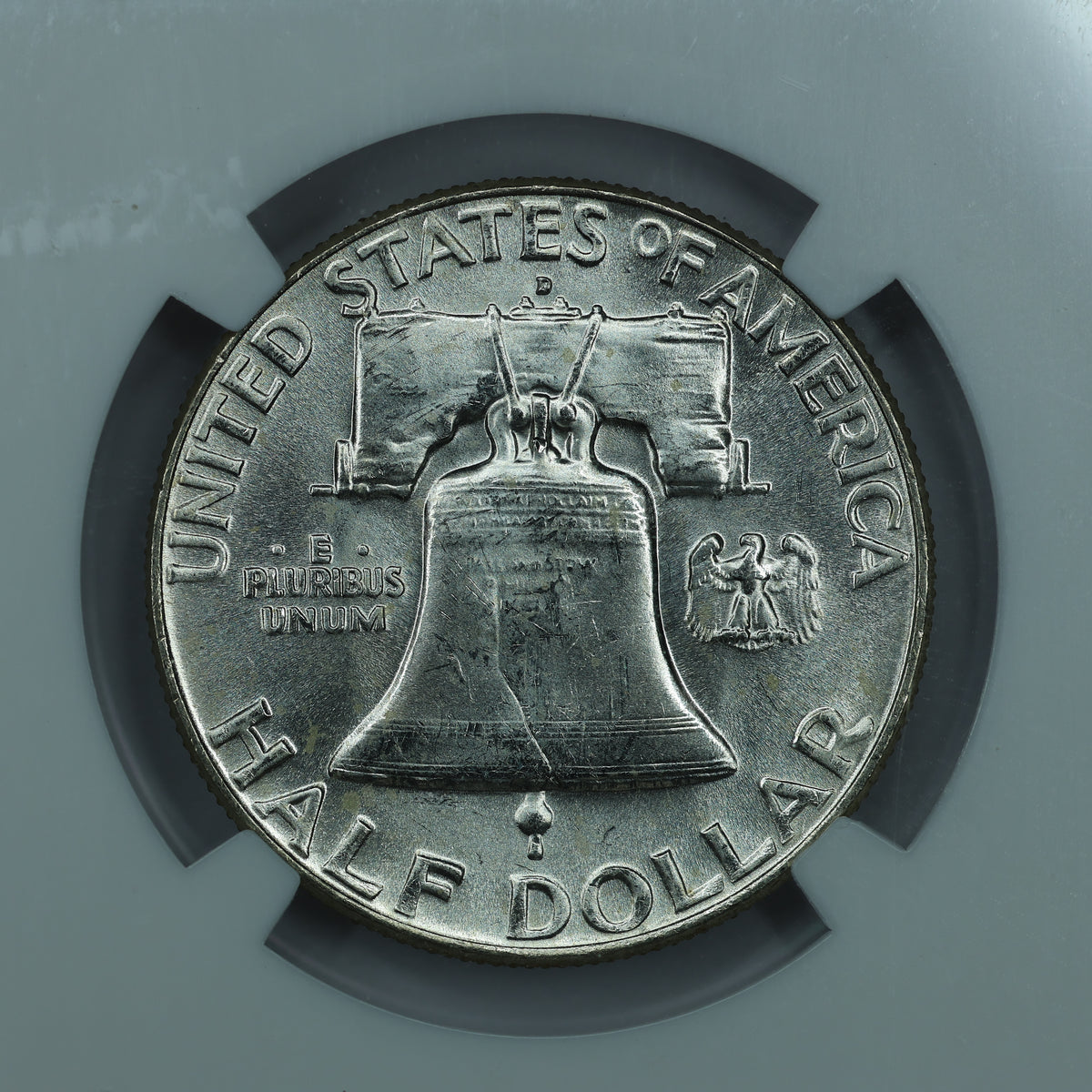 1961 D (Denver) Franklin Half Dollar 50c - NGC MS64