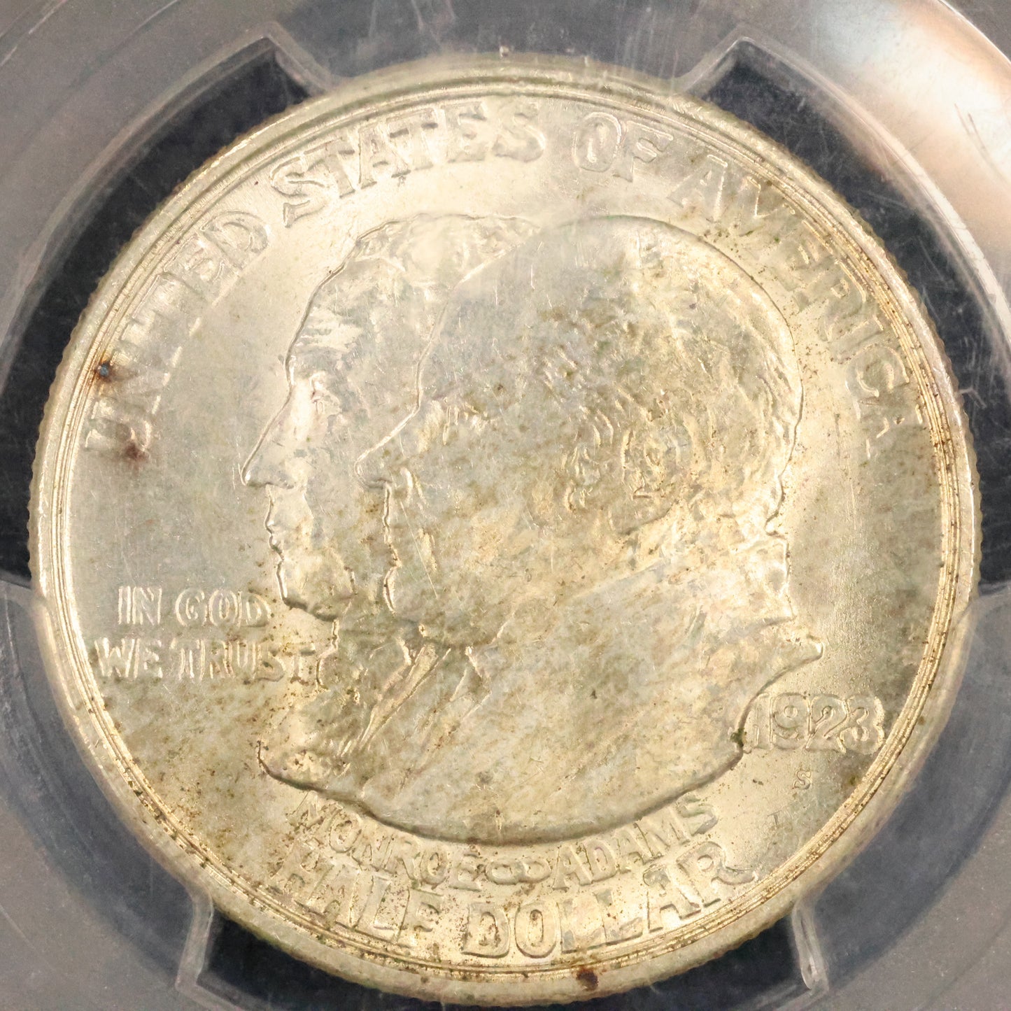 1923 S Monroe Doctrine Centennial Half Dollar 50c Commemorative - PCGS MS 64