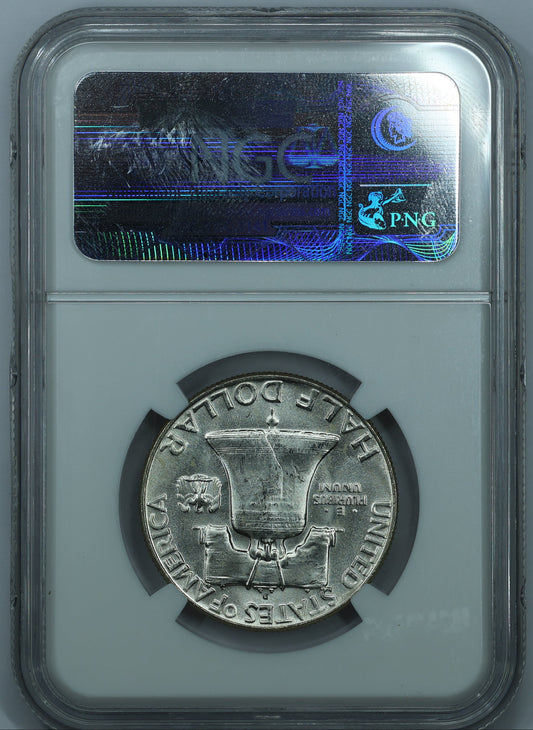 1961 D (Denver) Franklin Half Dollar 50c - NGC MS64