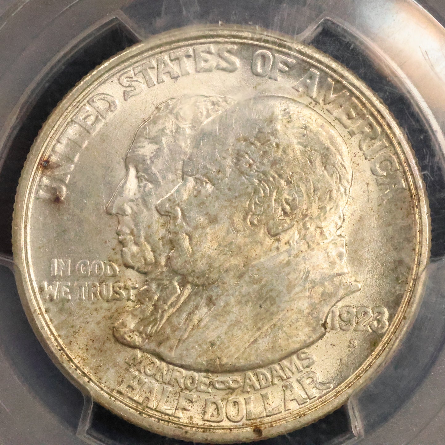 1923 S Monroe Doctrine Centennial Half Dollar 50c Commemorative - PCGS MS 64