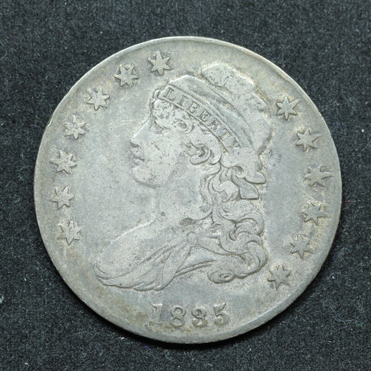 1835 Capped Bust Silver Half Dollar 50c Exact Coin Pictured