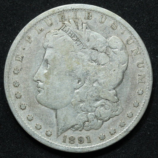 1891 O Morgan Silver Dollar - New Orleans