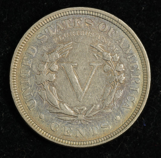 1897 5c Liberty V Nickel Five Cent Coin