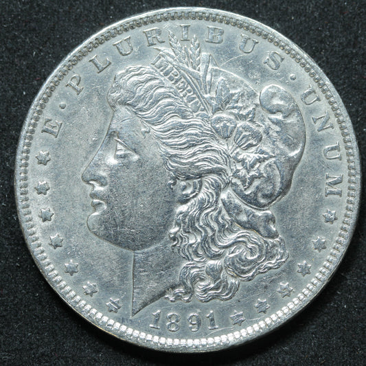 1891 P Morgan Silver Dollar - Philadelphia