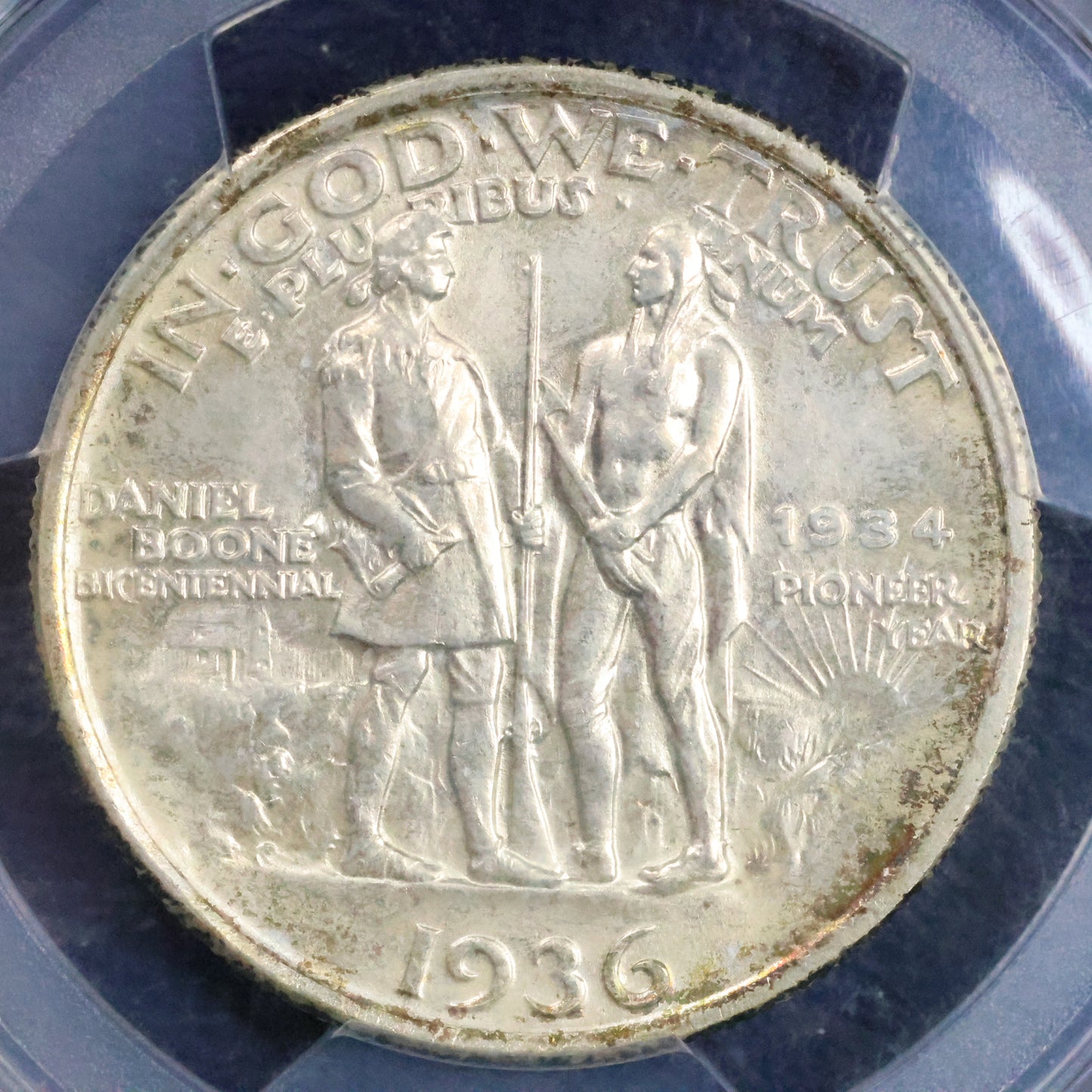 1936 Daniel Boone Bicentennial Half Dollar 50c Commemorative - PCGS MS 65