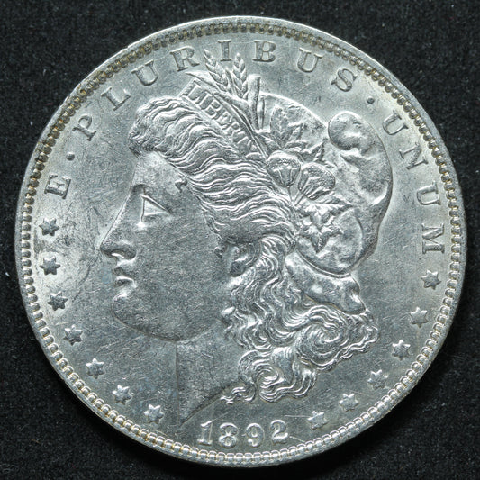 1892 P Morgan Silver Dollar - Philadephia