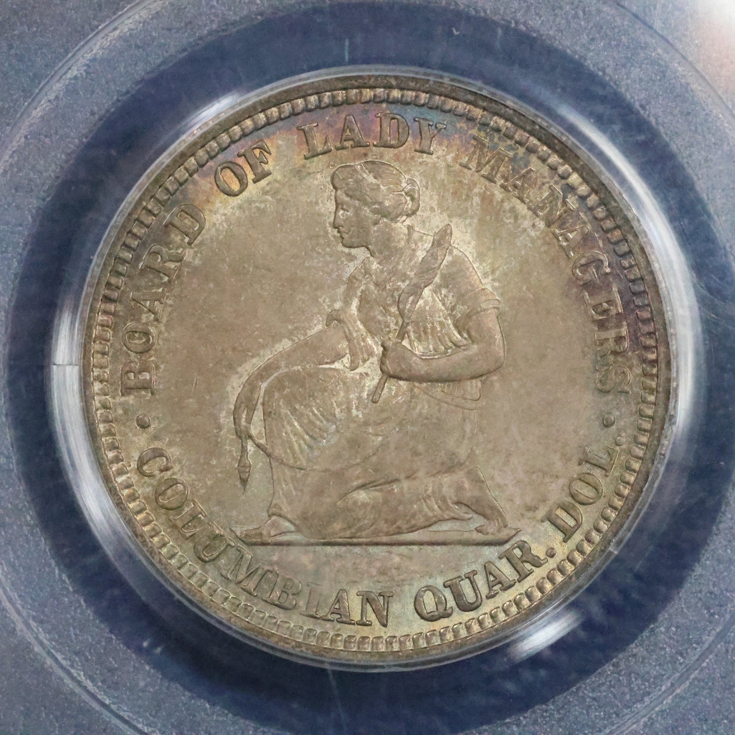 1893 Columbian Exposition Isabella Quarter 25c Commemorative - PCGS MS 64