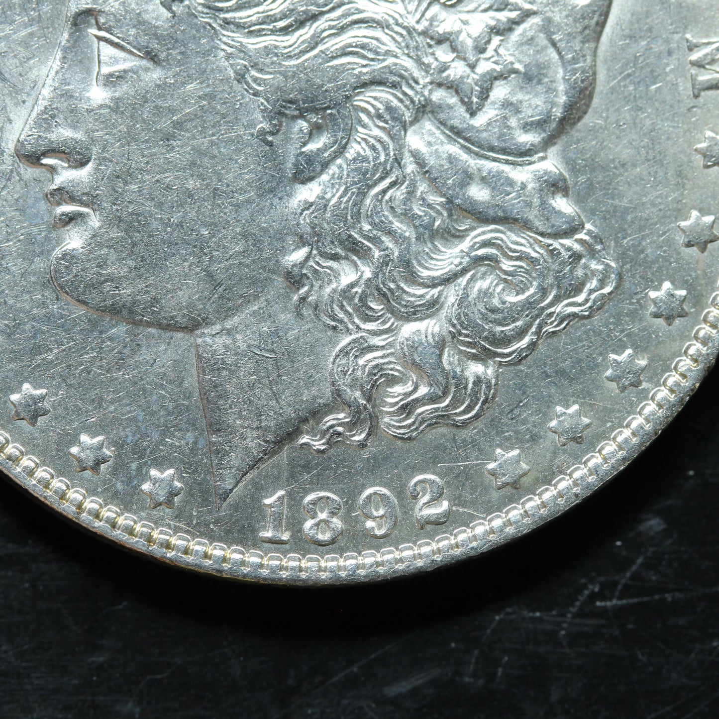1892 P Morgan Silver Dollar - Philadephia
