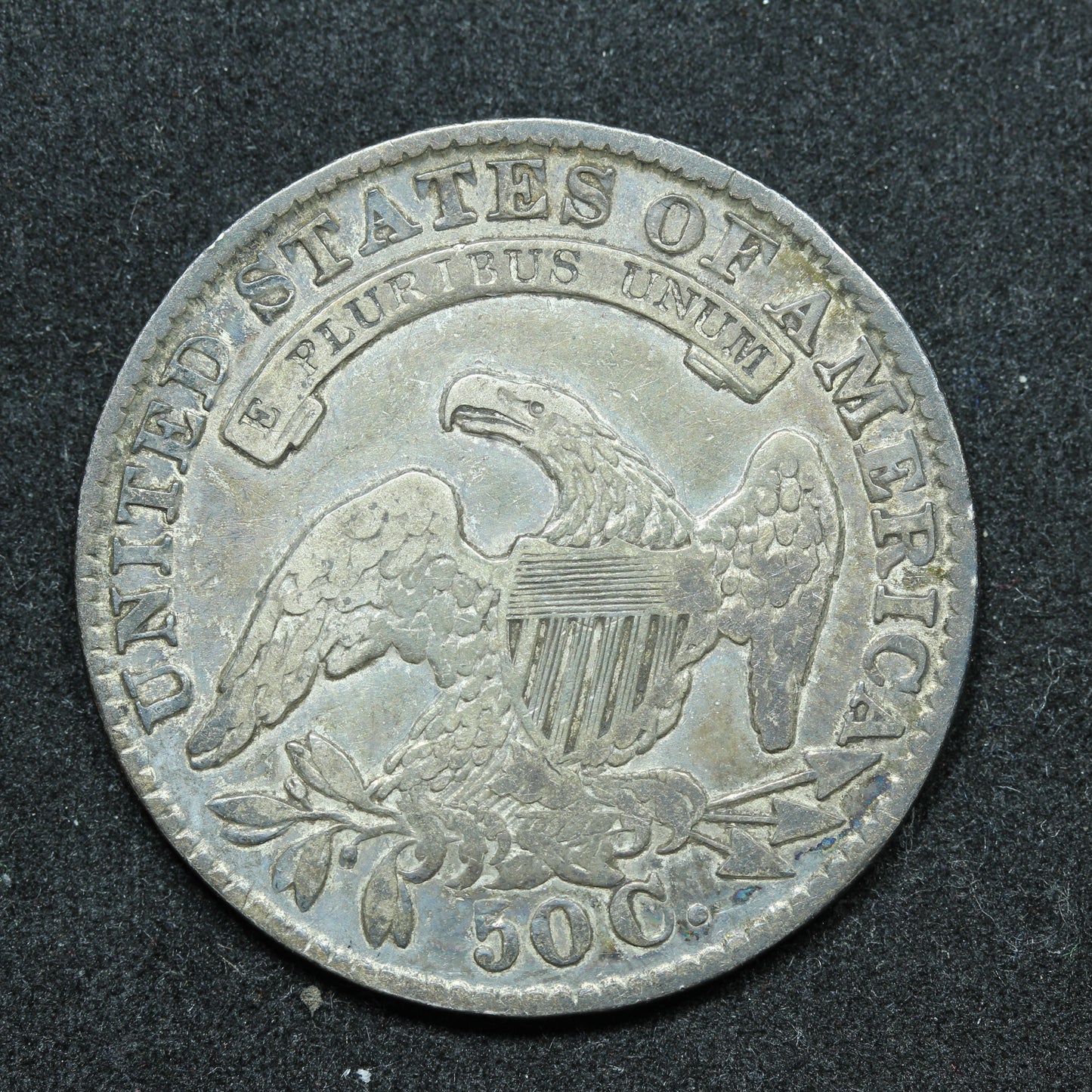 1834 Capped Bust Silver Half Dollar 50c Exact Coin Pictured