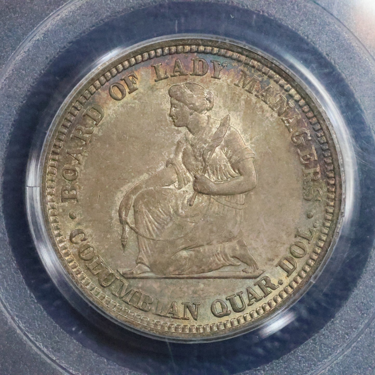 1893 Columbian Exposition Isabella Quarter 25c Commemorative - PCGS MS 64