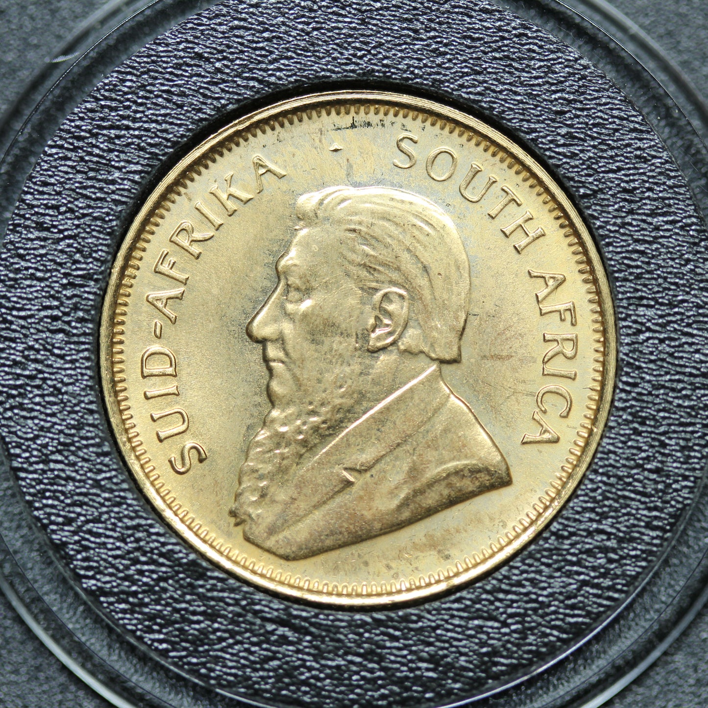 1980 1/4 oz South African Gold Krugerrand Bullion Coin w/ Capsule (#18)