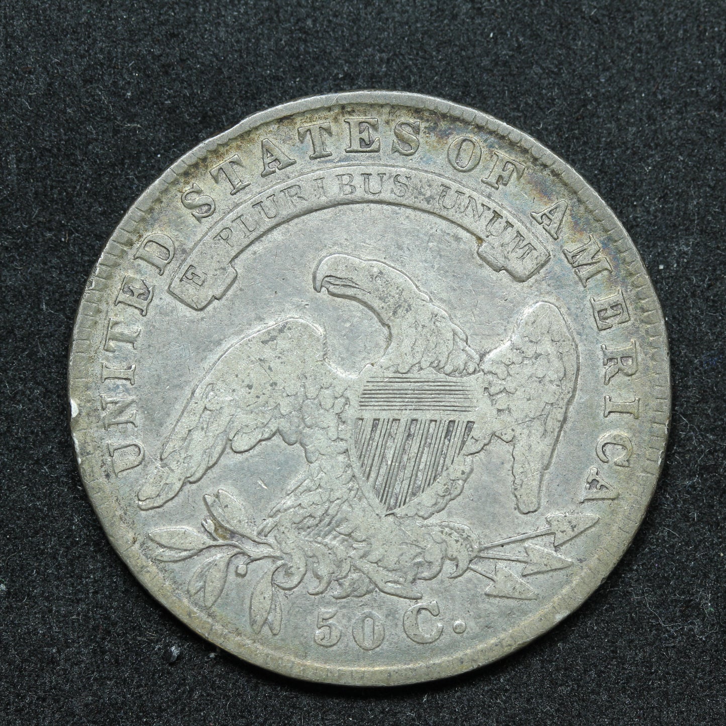 1834 Capped Bust Silver Half Dollar 50c Exact Coin Pictured