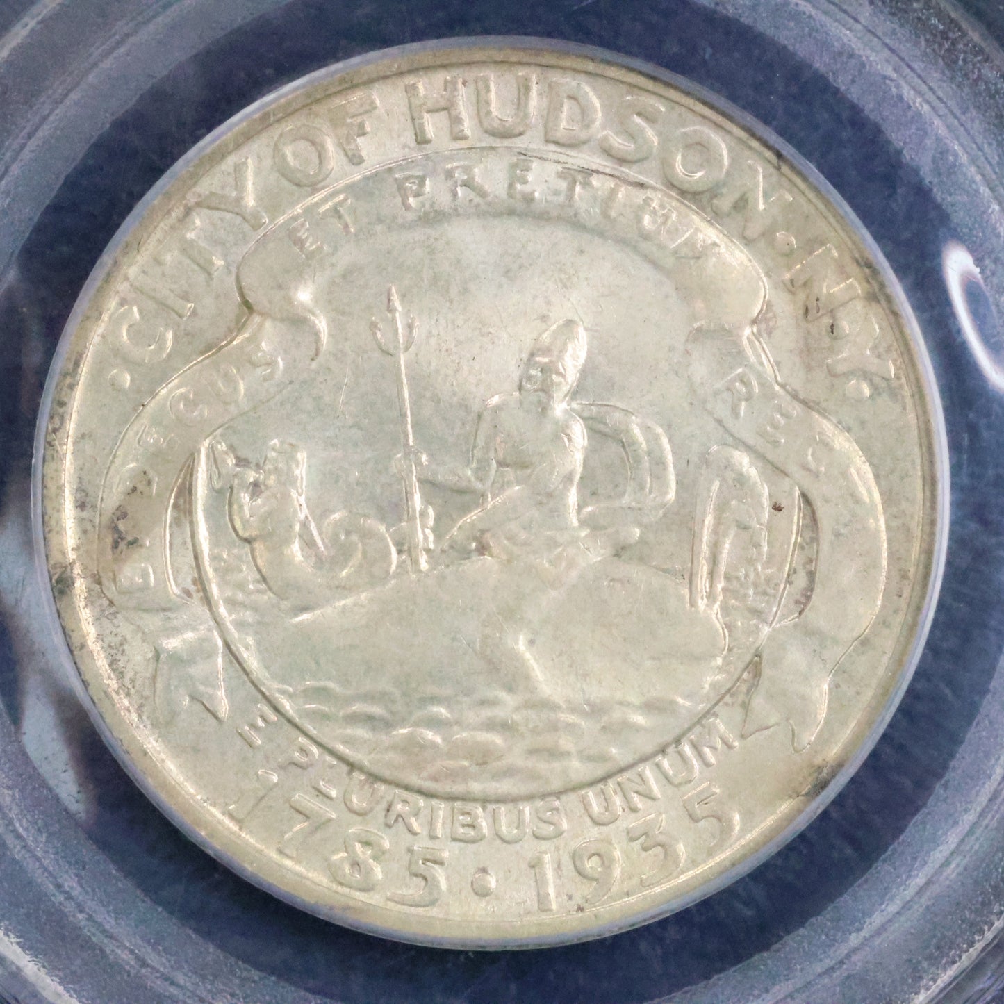 1935 Hudson NY Sesquicentennial Half Dollar 50c Commemorative - PCGS MS 64
