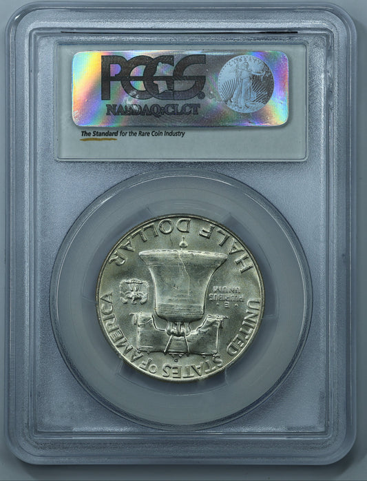 1961 D (Denver) Franklin Half Dollar 50c - PCGS MS64+