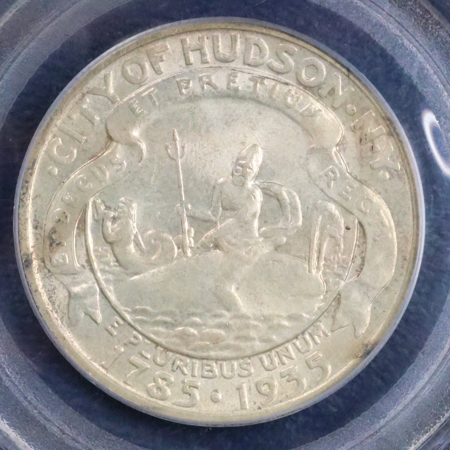 1935 Hudson NY Sesquicentennial Half Dollar 50c Commemorative - PCGS MS 64