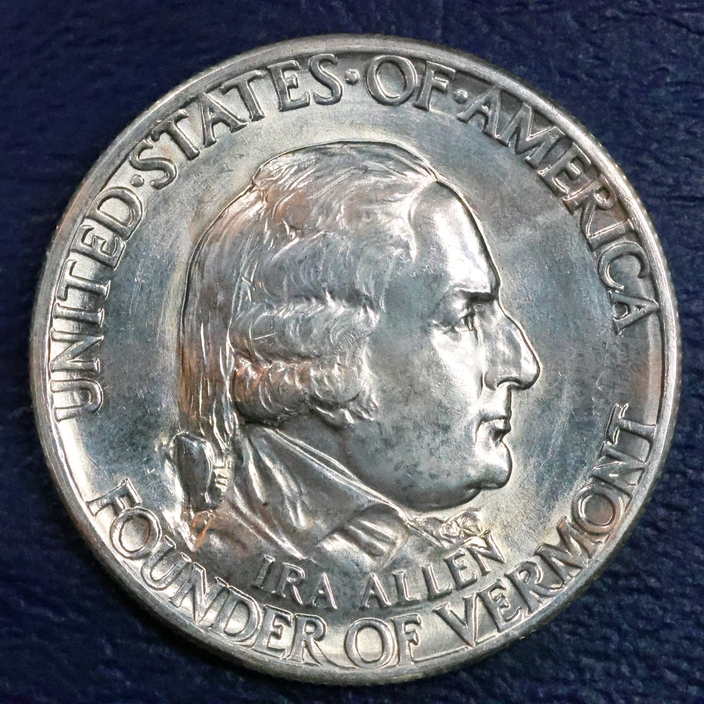 1927 Vermont Sesquicentennial Half Dollar 50c Commemorative