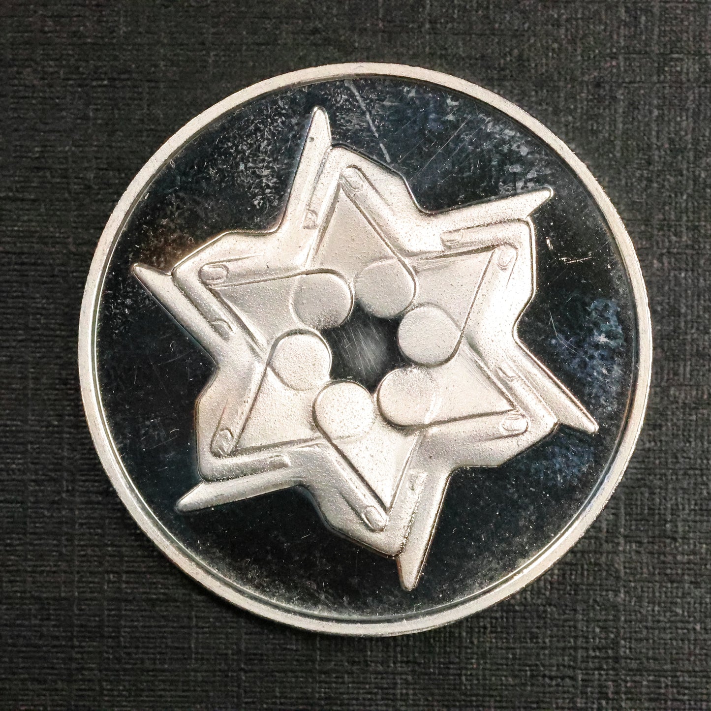 Volunteers Israel State Proof Silver .935 Medal 22gr