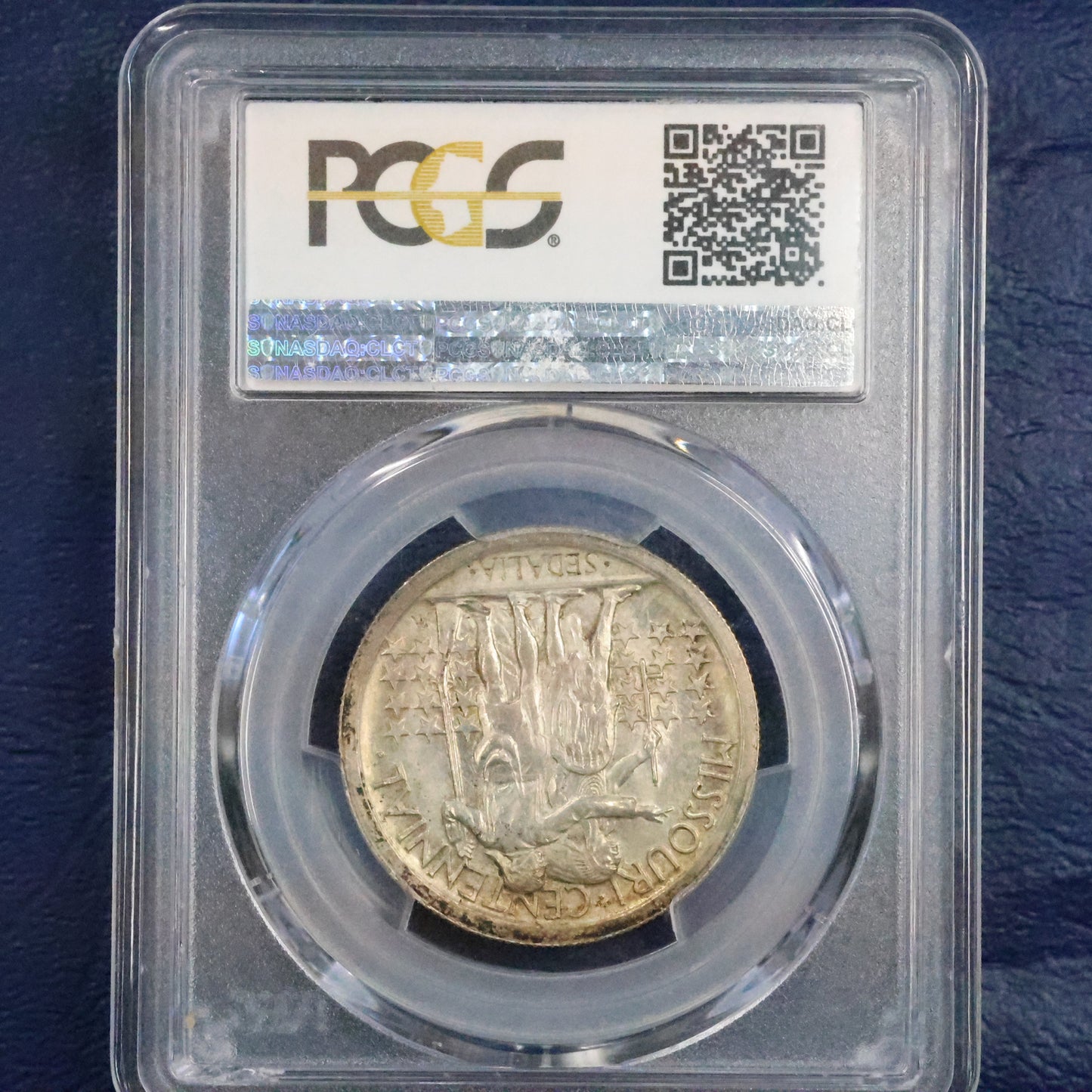 1921 2x4 Missouri Centennial Half Dollar 50c Commemorative - PCGS MS 64