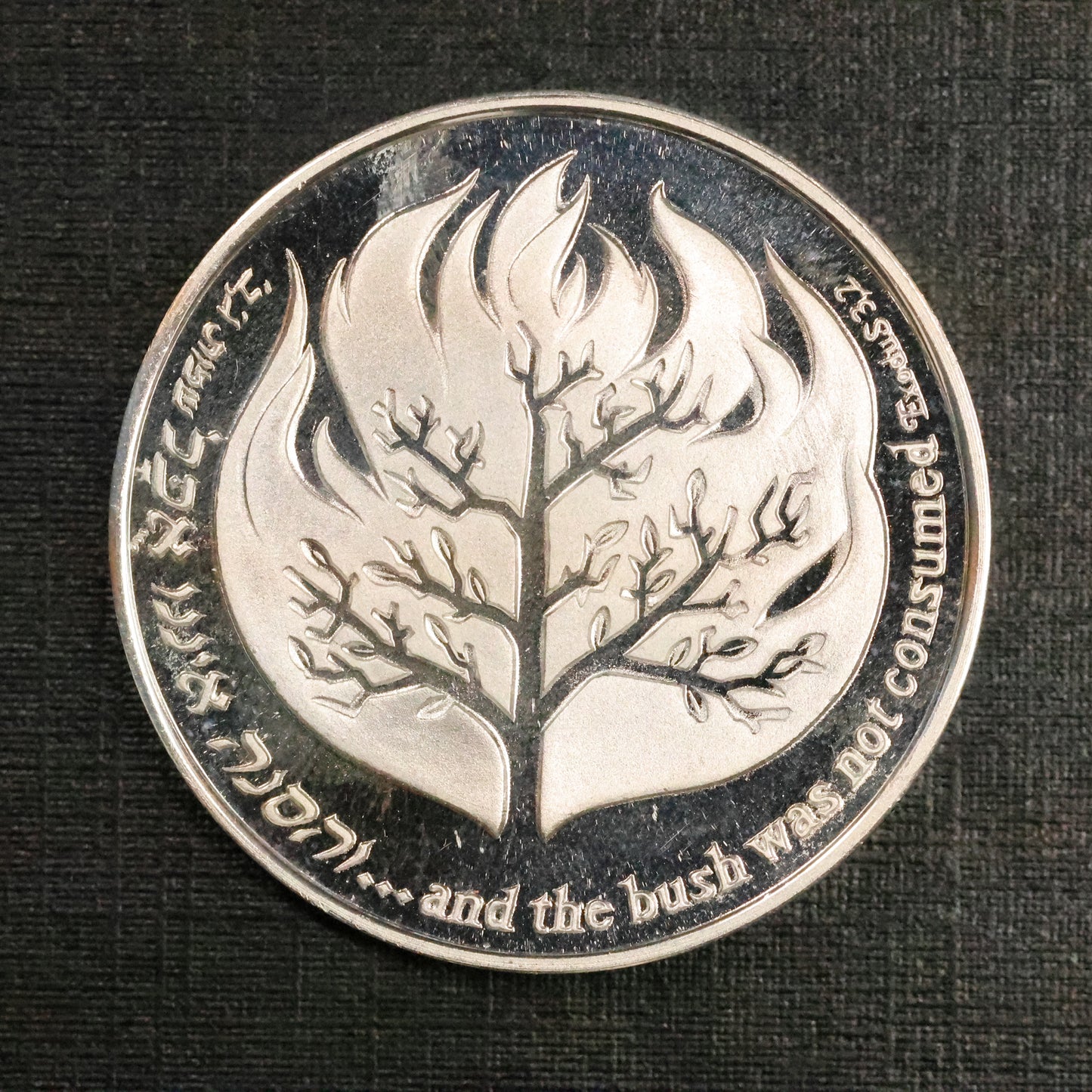 1982 The People of Israel Lives Silver .935 Medal 22gr