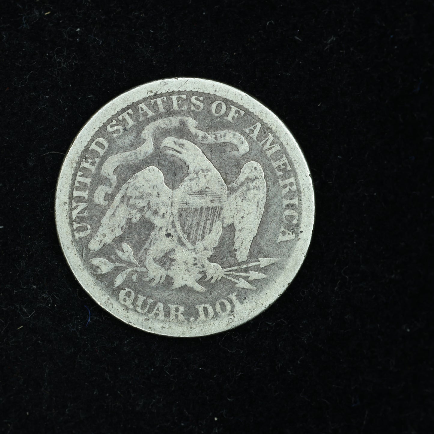 1891 Seated Liberty Silver Quarter Philadelphia