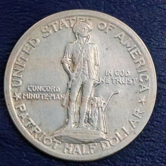 1925 Lexington Sesquicentennial Half Dollar 50c Commemorative