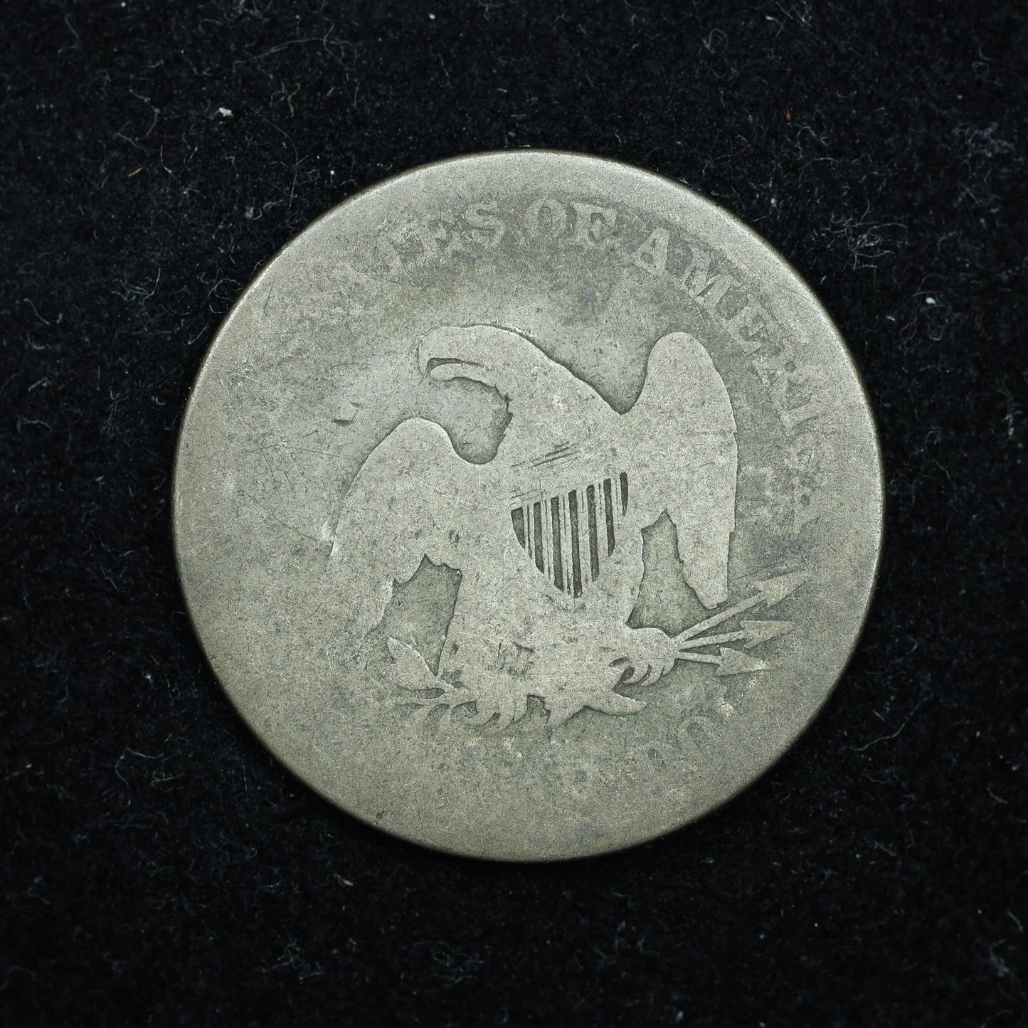 1861 Seated Liberty Silver Quarter Philadelphia