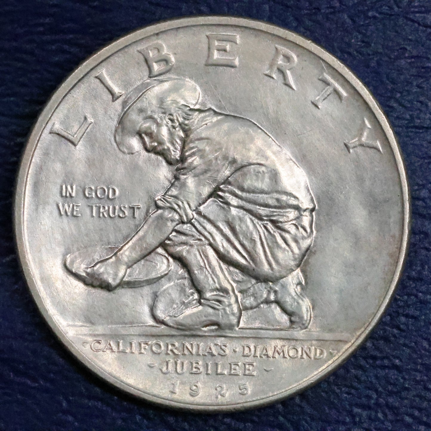 1925 S California Diamond Jubilee Half Dollar 50c Commemorative