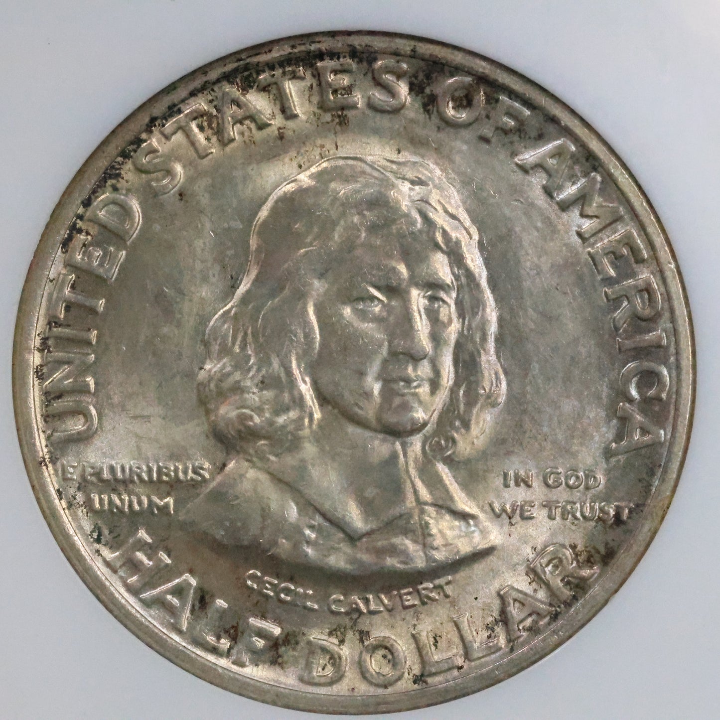 1934 Maryland Tercentenary Half Dollar 50c Commemorative - NGC MS 64
