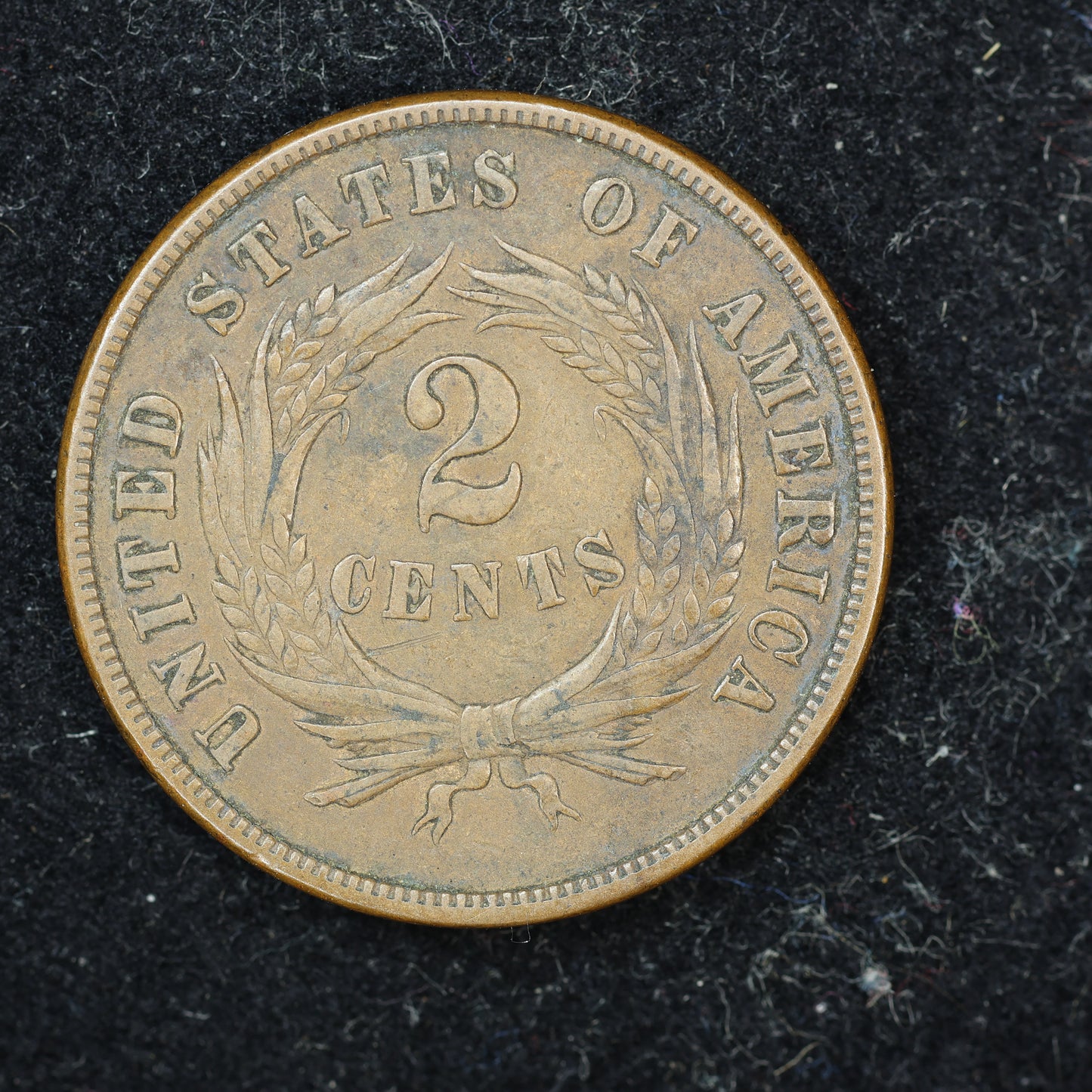 1871 2c Two Cent Piece United States