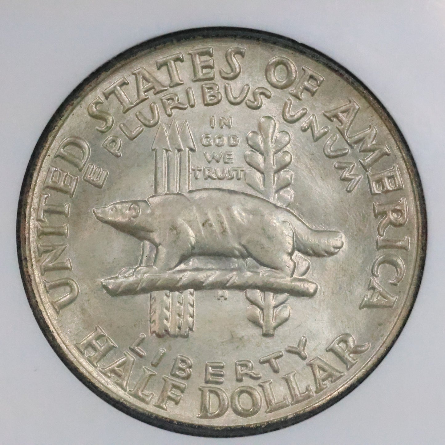 1936 Wisconsin Centennial Half Dollar 50c Commemorative - NGC MS 66