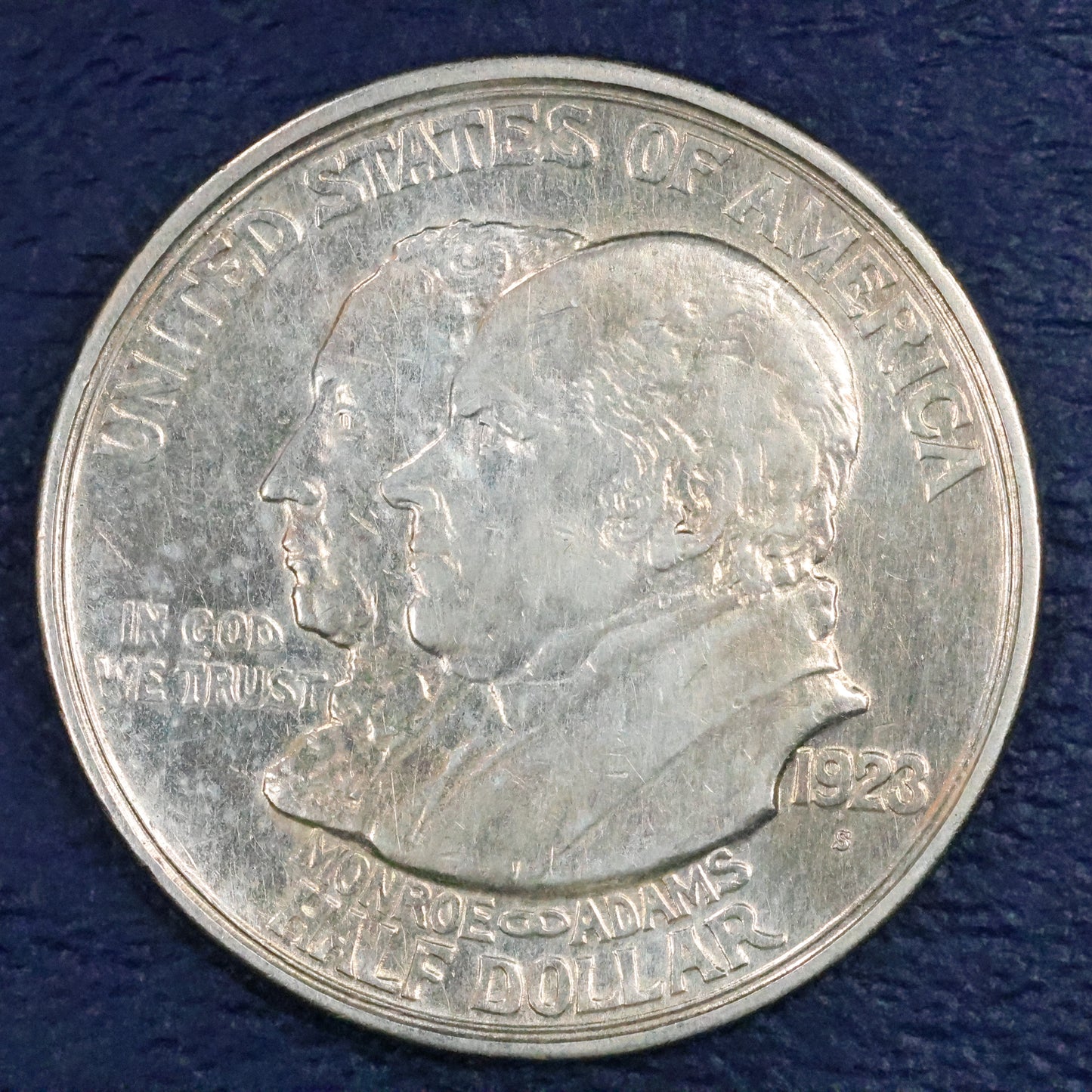 1923 S Monroe Doctrine Centennial Half Dollar 50c Commemorative