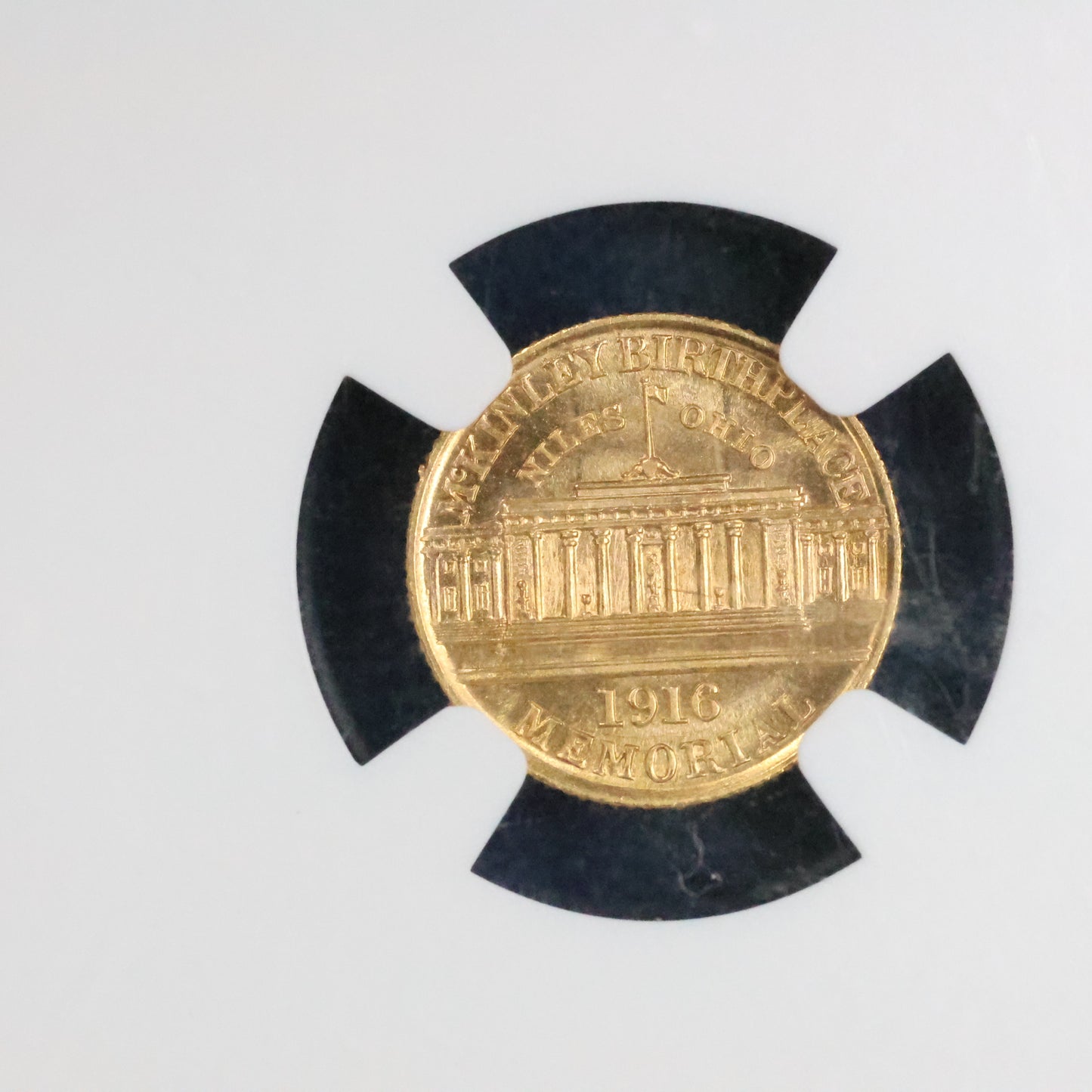 1916 G1$ McKinley Commemorative Gold 1$ - NGC MS64