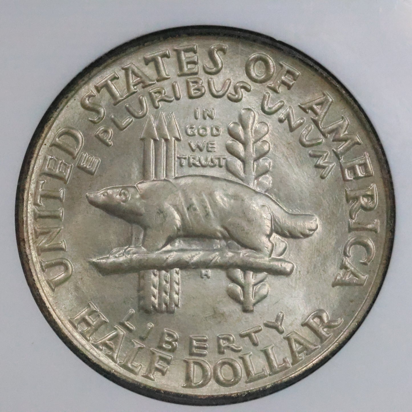 1936 Wisconsin Centennial Half Dollar 50c Commemorative - NGC MS 66