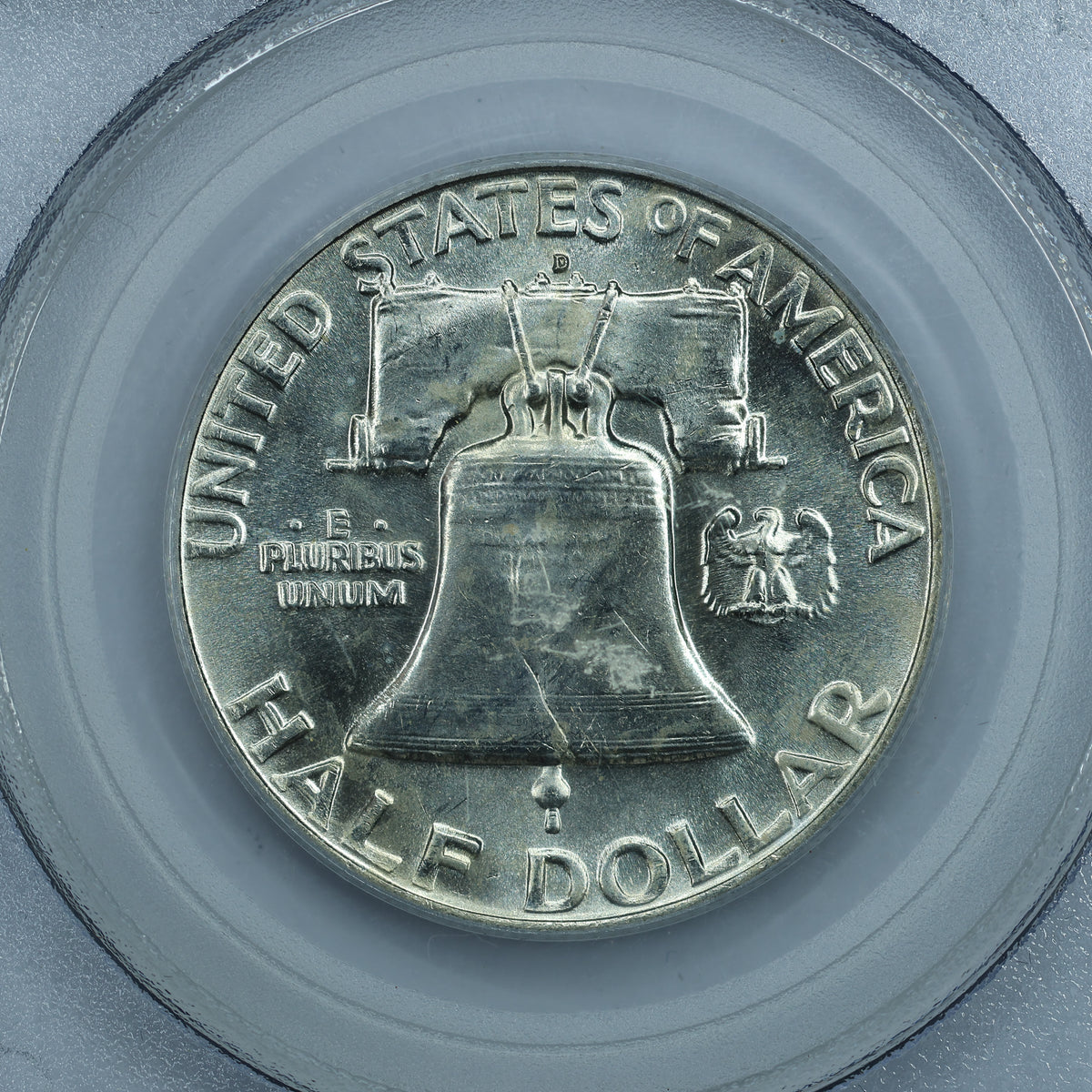 1958 D (Denver) Franklin Half Dollar 50c - PCGS MS64