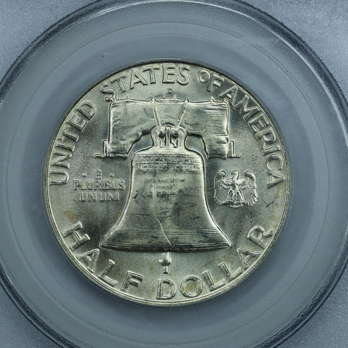 1959 D (Denver) Franklin Half Dollar 50c - PCGS MS64 FBL